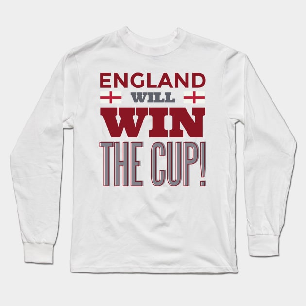 England will win the cup Long Sleeve T-Shirt by madeinchorley